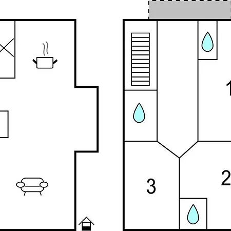 Mit Sauna Casa de Férias *